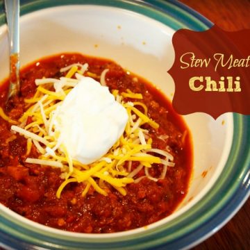 stew meat chili