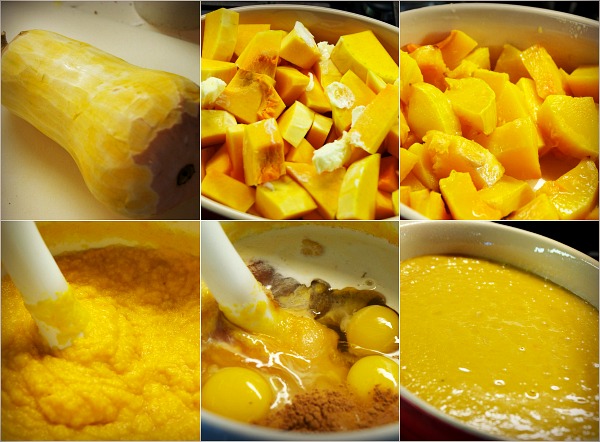 Butternut squash souffle