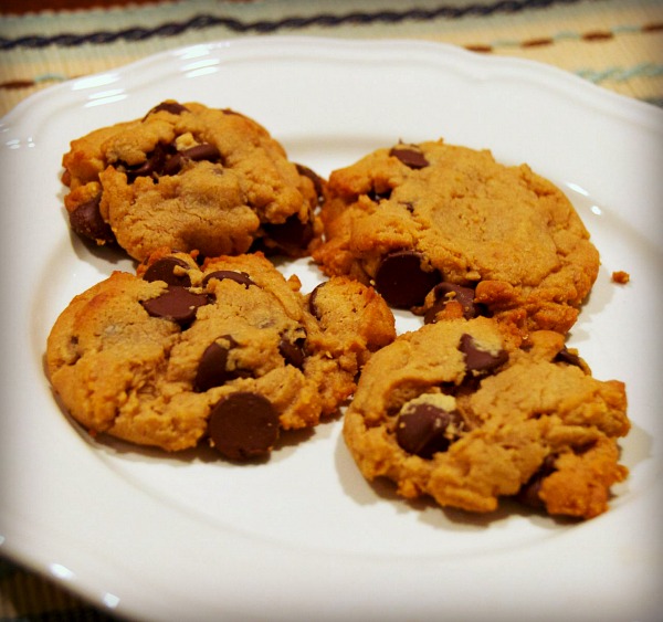 gluten free peanut butter chocolate chip cookies