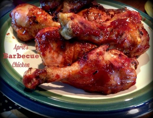 April's barbecue chicken