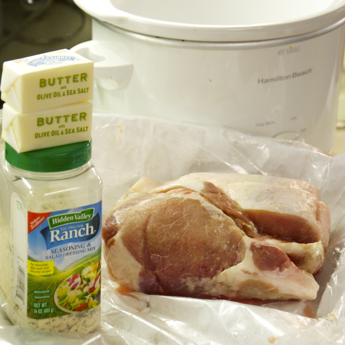 Crock Pot Ranch Pork Chops