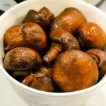 Hands down the best steakhouse mushrooms recipe! You will have everyone asking you for the recipe for these crock pot mushrooms and onions.