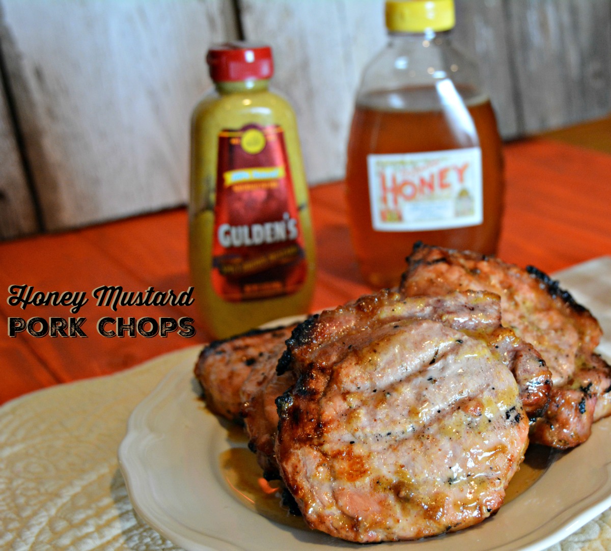 Honey Mustard Pork Chops are a quick and easy recipe that can be grilled or baked.