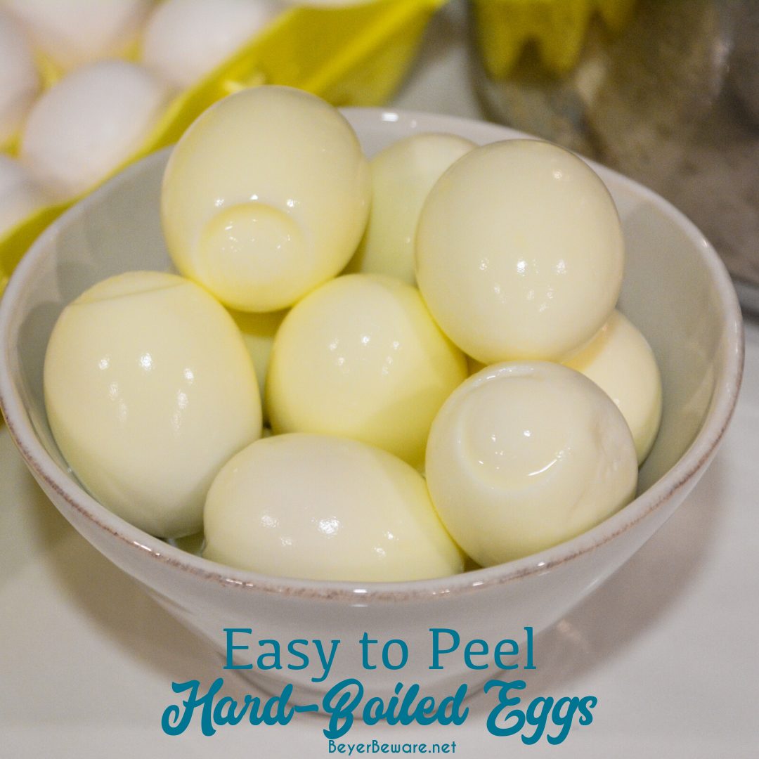 How to Make Easy Peel Hard Boiled Eggs