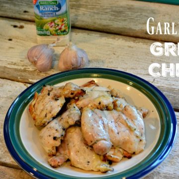 Garlic Ranch Chicken recipe gives you juicy, flavorful grilled or baked chicken.