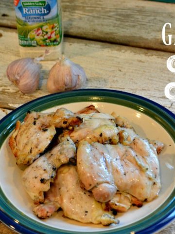 Garlic Ranch Chicken recipe gives you juicy, flavorful grilled or baked chicken.