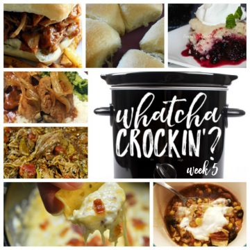 This week's Whatcha Crockin' crock pot recipes include Bacon Double Cheese Dip, Mixed Berry Dump Cake, Slow Cooker Chipotle Shredded Beef, E-Z Slow Cooker Dinner Rolls, Crock Pot Root Beer Pulled Pork Sandwiches, Crock Pot Turkey Tortilla Soup, Slow Cooker Cantonese Pork and more!