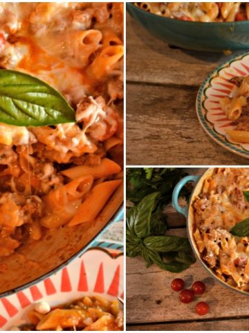 Creamy Tomato and Sausage Penne Pasta is a quick weeknight meal recipe.