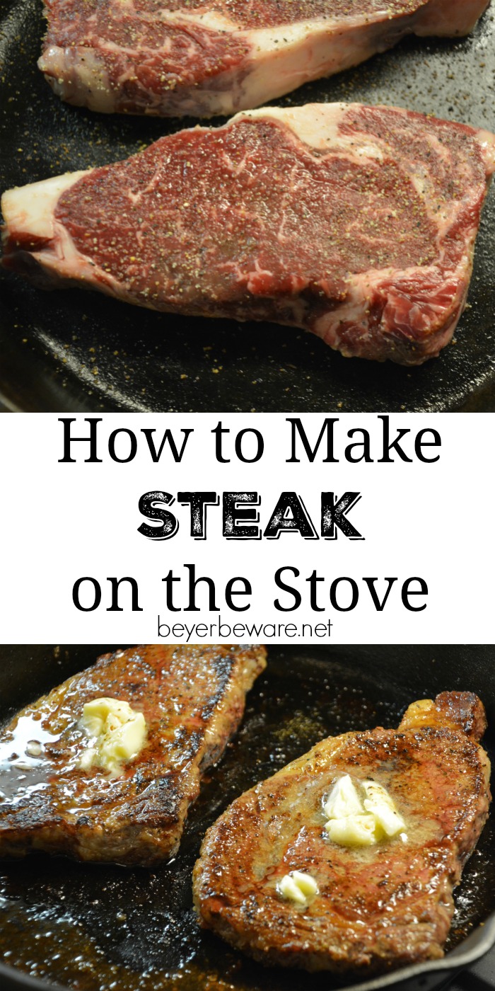 How to Cook Steak on the Stove, Cooking School