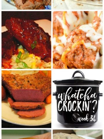 This week's Whatcha Crockin' crock pot recipes include Crock Pot Chicken Fajitas, Creamy Herbed Chicken, Crock Pot Spaghetti with Homemade Meatballs, Crock Pot Sloppy Joes, Slow Cooker Fiesta Barbecue Country Ribs, Slow Cooker Corned Beef and Vegetables, Slow Cooker Greek Beef and Potatoes and much more!