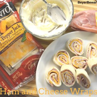 Ham and cheese ranch wraps are staple in our house in the summer. The simple recipe can be made quickly and travels well to where ever the family is heading.