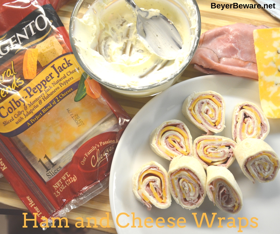 Ham and cheese ranch wraps are staple in our house in the summer. The simple recipe can be made quickly and travels well to where ever the family is heading.