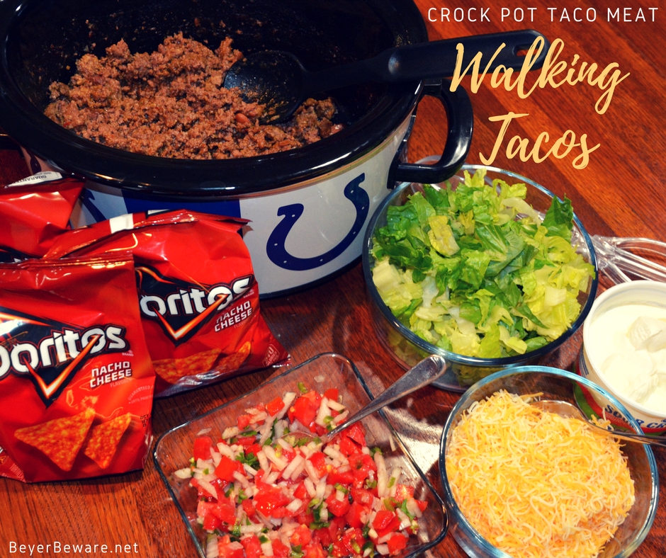 BEST Crock Pot Taco Meat - How to Cook Taco Meat in A Crock Pot