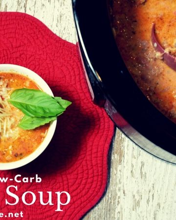 Creamy, rich, and meaty make this crock pot low-carb lasagna soup recipe a hearty one I will make over and over. Perfect keto recipe and for Atkins diets!