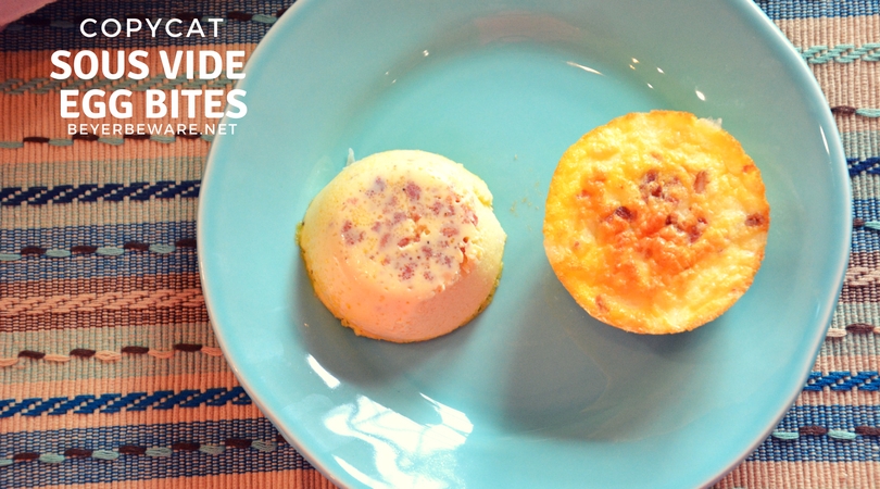 These copycat sous vide egg bites recipe have a velvety smooth texture for a on-the-go low-carb, high-protein breakfast.