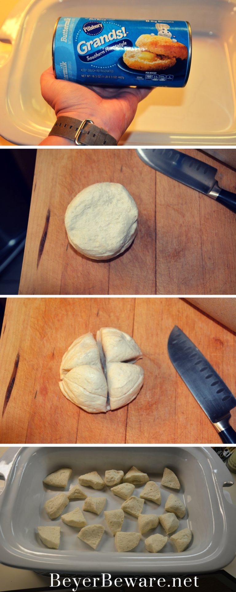 How to make Biscuits and Gravy Casserole