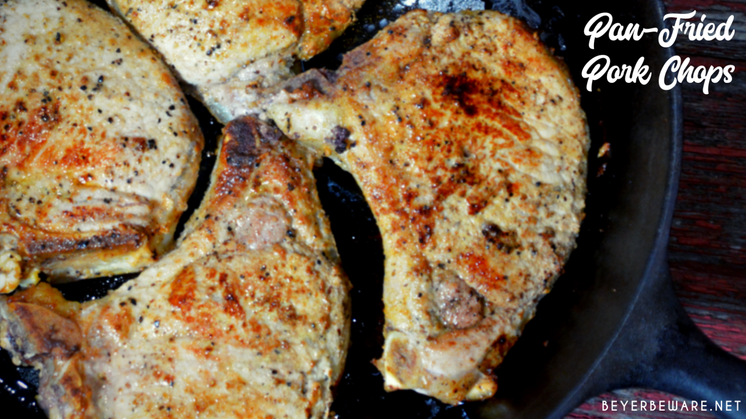 Easy Honey Mustard Pork Chops