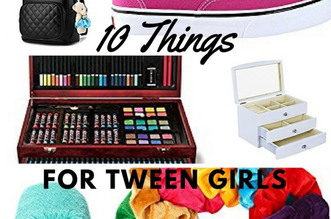 Here are 10 gifts for those 9, 10, 11, 12 year old girls in all different price ranges. After all, we are all looking for things to buy for tween girls.