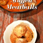 These mozzarella stuffed meatballs are a must make. Tonight. These can be a low-carb and gluten free meal or served as spaghetti and meatballs.