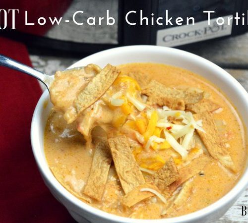 Keto chicken sales tortilla soup