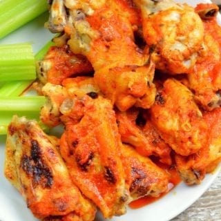 These Instant Pot Buffalo wings were quick to make chicken buffalo wings yet resulted in fall of the bone tenderness all while being drenched in an easy butter and Franks hot sauce buffalo sauce.