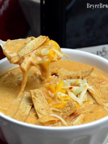 Low-Carb Chicken Tortilla Soup