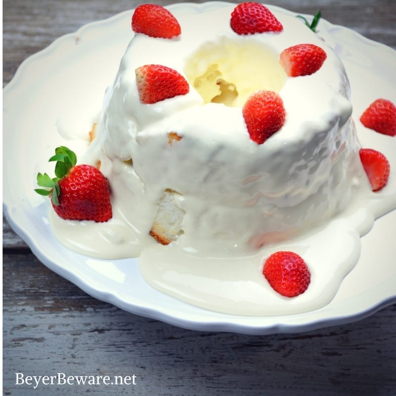 Angel Food Cake Pudding Cool Whip Fruit Dessert Angel Food Cake Pudding Cool Whip Fruit Dessert