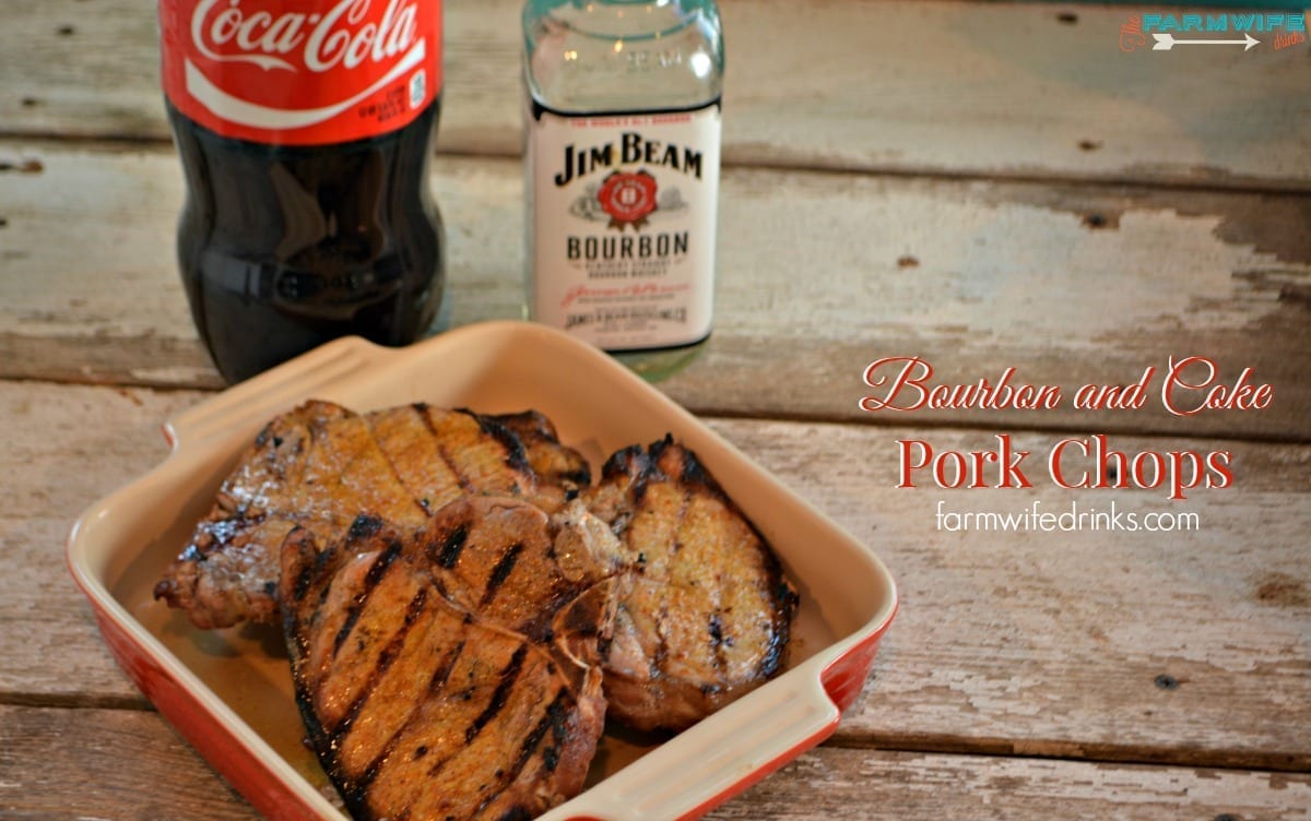 Bourbon and Coke Pork Chops