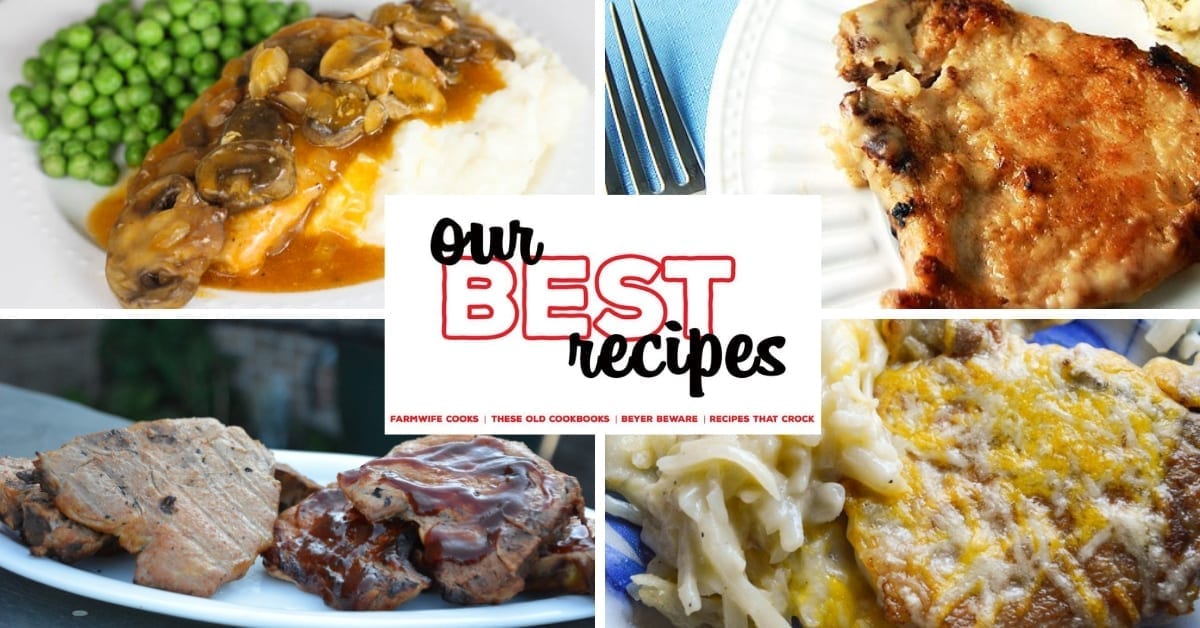 Our best pork chop recipes are all here. Crock Pot Recipes, Oven Baked Pork Chops, Grilled Pork Chops, all are here so get the chops ready.