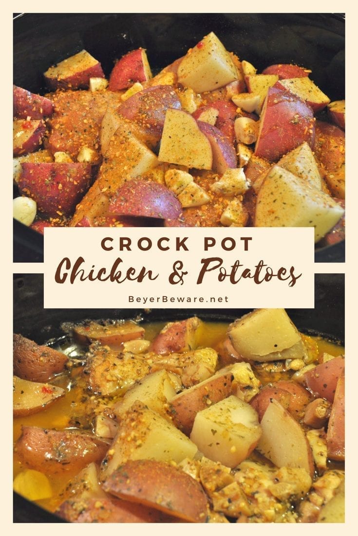Crock pot chicken and pities is a simple dump and go recipe that is full of Italian flavors and will be fall off the bone chicken. #crockpot