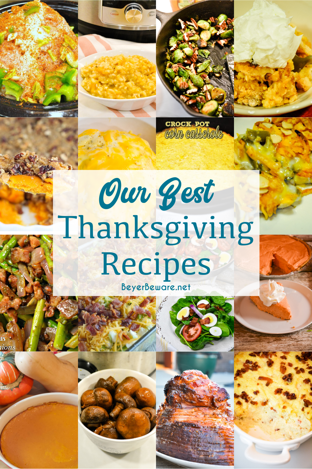 Thanksgiving is just a week away, and we decided you all needed to know our best Thanksgiving recipes for inspiration. We have brought you our family's favorites on the big holiday. Everything from appetizers to side dishes to the turkey as well as salads and cocktails are included in our best Thanksgiving recipes.