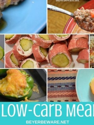 Low carb meal plan for 7 days was a labor of love as it became extremely obvious to me why I fail when I don't plan my meals for the week. #MealPlanning #LowCarb #Keto #LowCarbMealPlanning