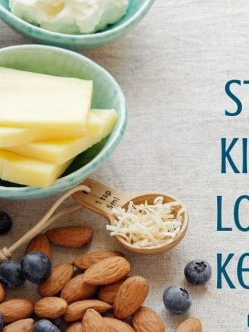 How to stock your kitchen for low carb or keto dieting - Food lists for helping be successful on a low carb diet.