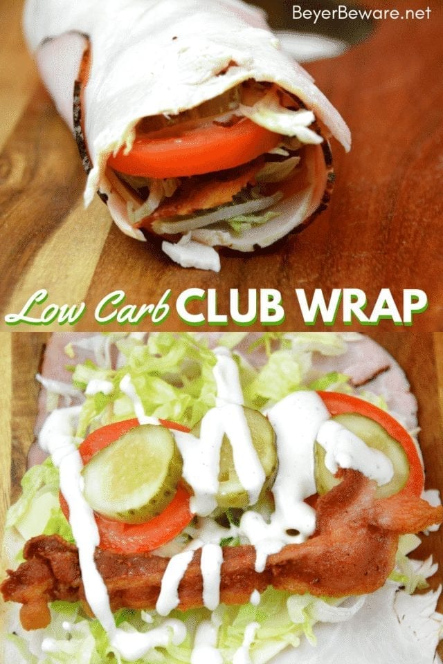 Low Carb Club Wraps - Gluten-Free & Keto Club RollUps - Beyer Eats and ...