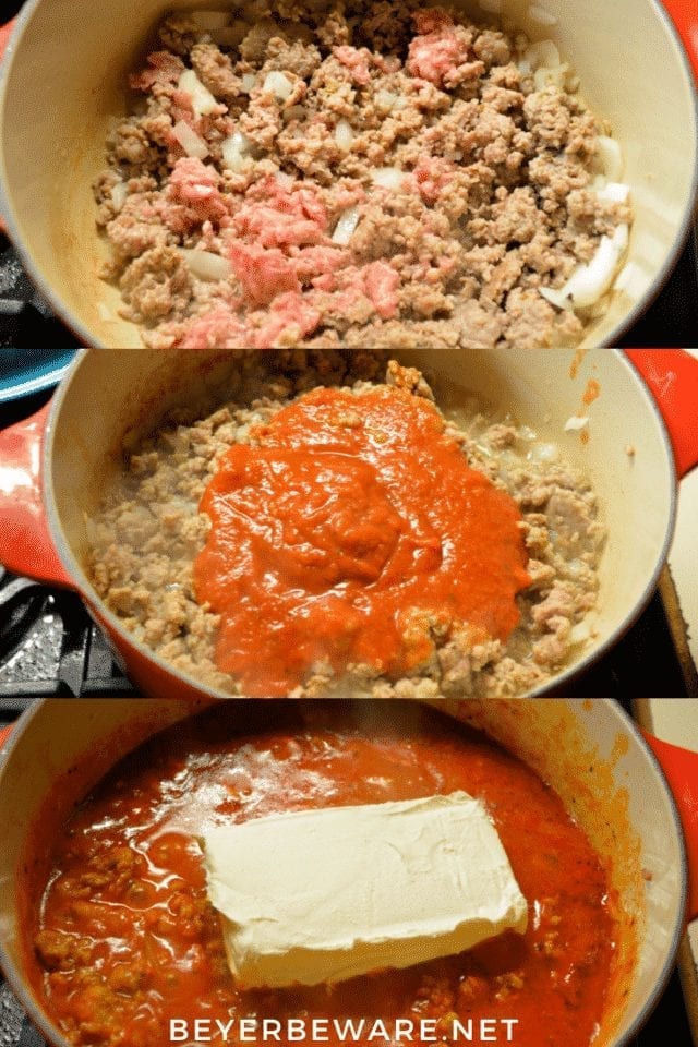 How to make keto sausage soup