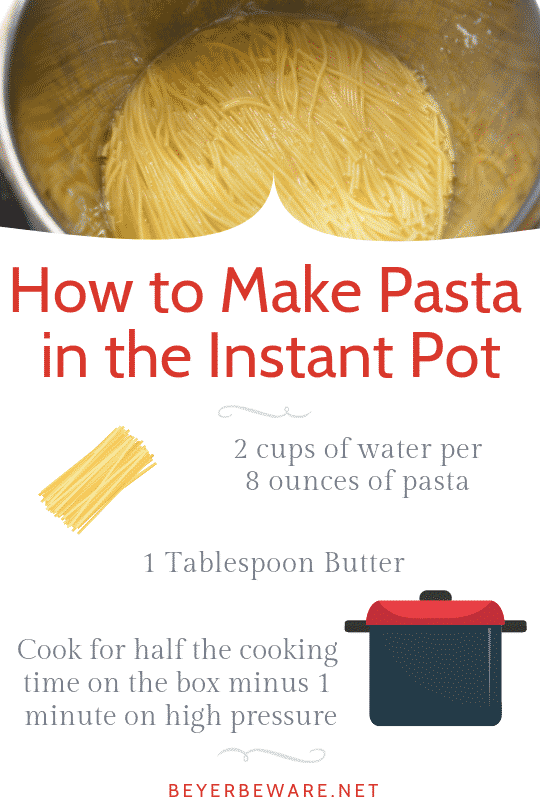 How to Cook Pasta in a Pressure Cooker