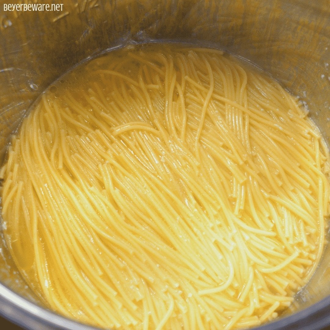 How to make pasta in the Instant Pot