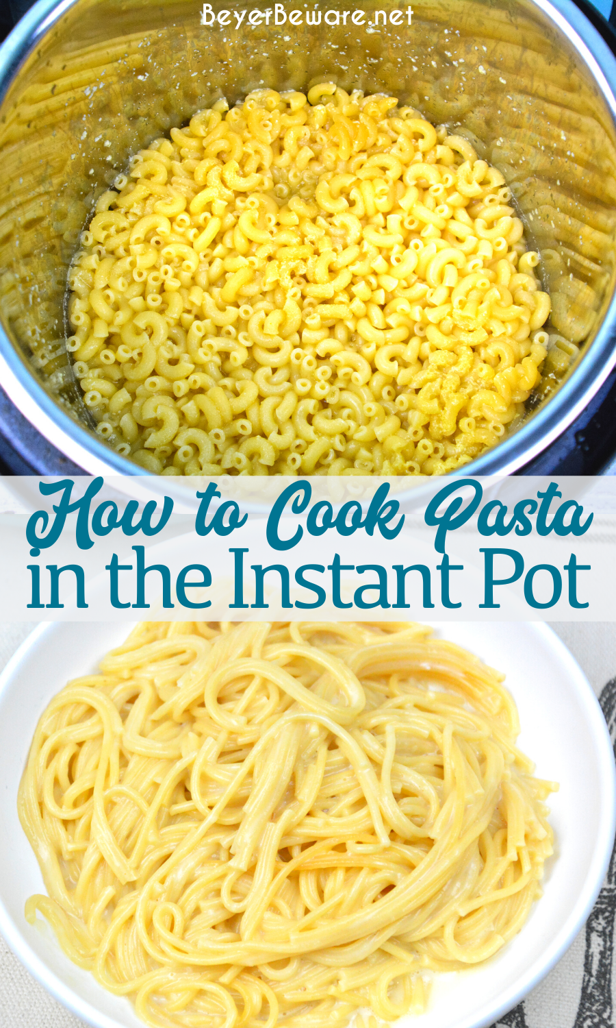 How to Cook Pasta in a Pressure Cooker