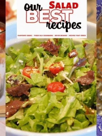 This edition of our best recipes is the best salad recipes from lettuce salads to pasta salads to fruit salads. If you are looking for the best salad recipes, don't miss a single one of our best salad recipes. #Salads #OurBestRecipes #EasyRecipes