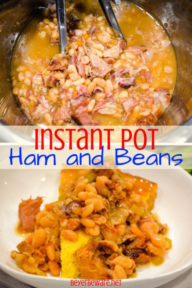 Instant Pot Ham and Beans