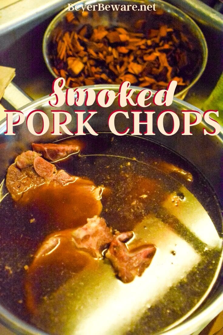 Smoked pork chops don't have to be something you have to just eat outside of home thanks to these simple directions and ingredients you too can smoke your own pork chops on your home smoker or big green egg.
