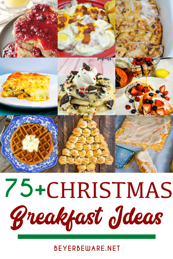 Best Christmas morning breakfast ideas are all the brunch or breakfast recipes from drinks to egg casseroles to pastries to fruit trays.