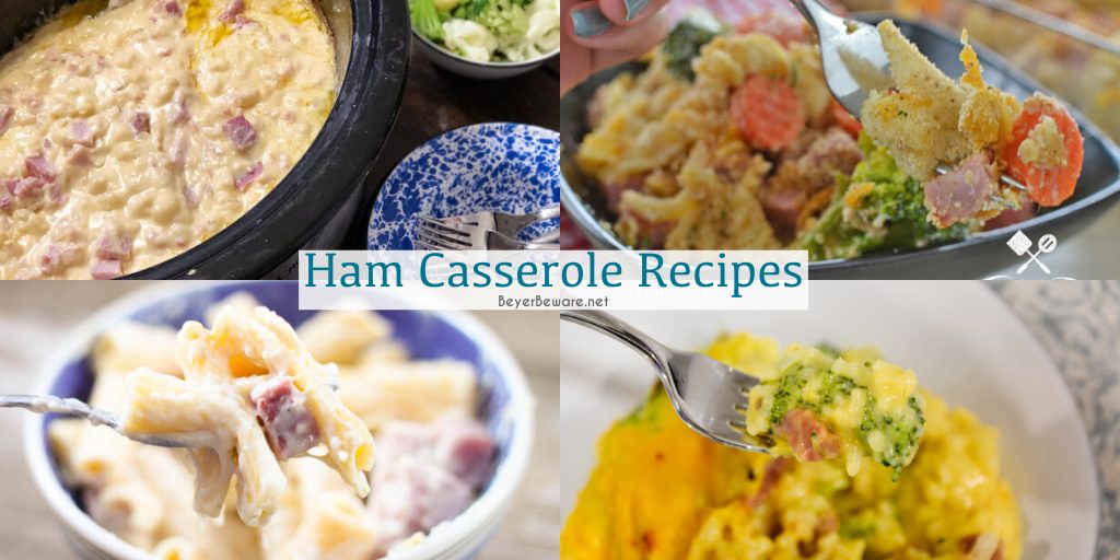 Theses 29 ham recipes are a great way to use up leftover ham to make ham breakfast, ham casserole recipes, ham soups, and ham sandwiches for an easy weeknight dinner.