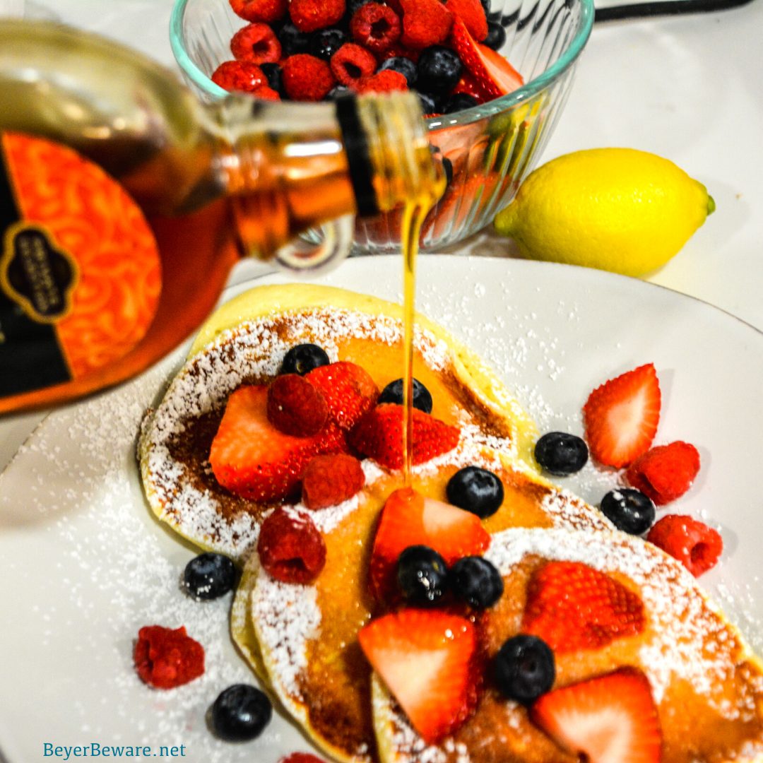 Lemon ricotta pancakes are a fluffy, citrusy pancake made with ricotta, buttermilk, lemon zest and juice to fill these pancakes with a flavor and texture like no other.