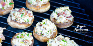 Grilled Stuffed Mushrooms