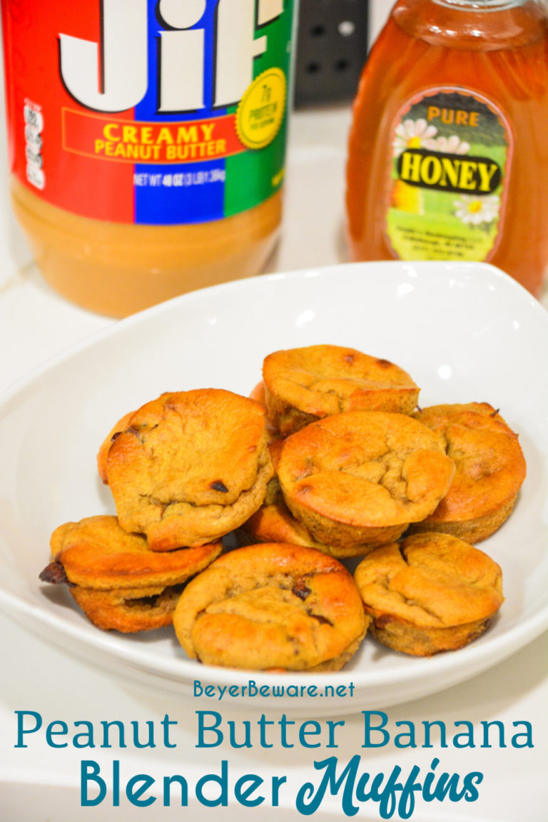 Peanut Butter Banana Flourless Muffin Ingredients