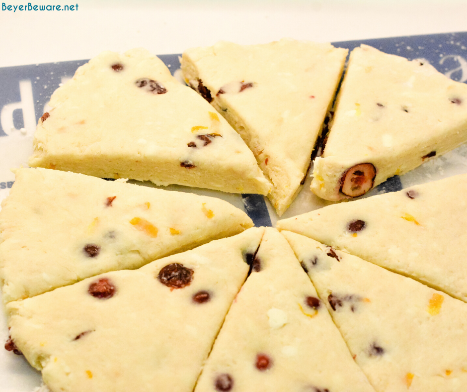 Cranberry orange scones are one of my favorite Starbucks indulgences that I now make at home with combination of fresh oranges, cranberries, and dried cranberries.