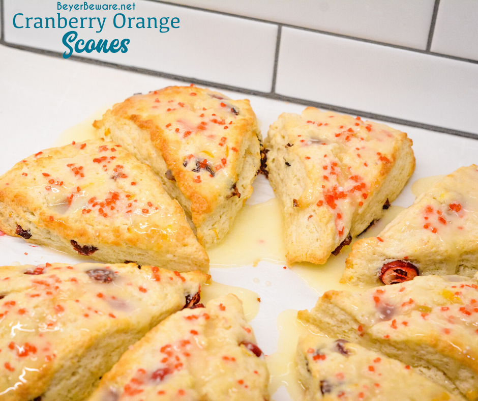 Cranberry orange scones are one of my favorite Starbucks indulgences that I now make at home with combination of fresh oranges, cranberries, and dried cranberries.