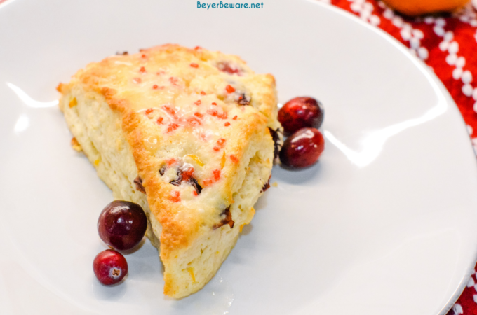 Cranberry orange scones are one of my favorite Starbucks indulgences that I now make at home with combination of fresh oranges, cranberries, and dried cranberries.