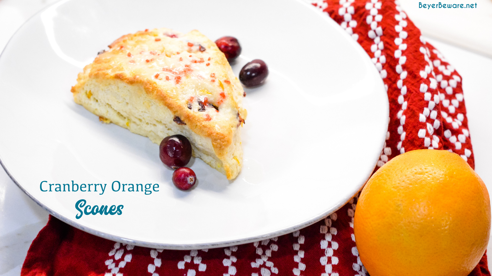 Cranberry orange scones are one of my favorite Starbucks indulgences that I now make at home with combination of fresh oranges, cranberries, and dried cranberries.